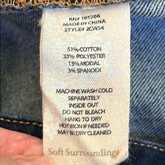 Soft Surroundings Jeans 10 - Picture 8 of 8